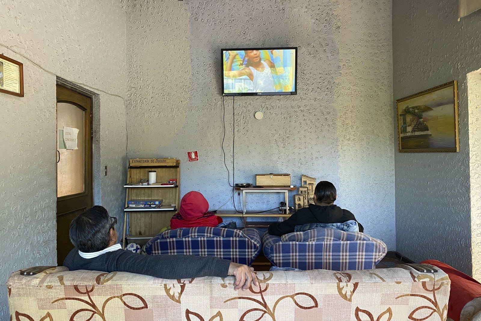 Sala de estar de la sede Buin