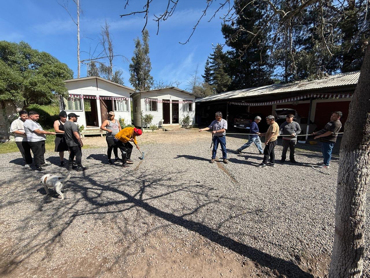 Actividad comunitaria de la sede Buin