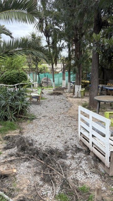 Patio de la sede Buin