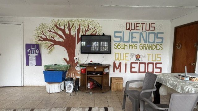 Sala de estar de la sede Buin